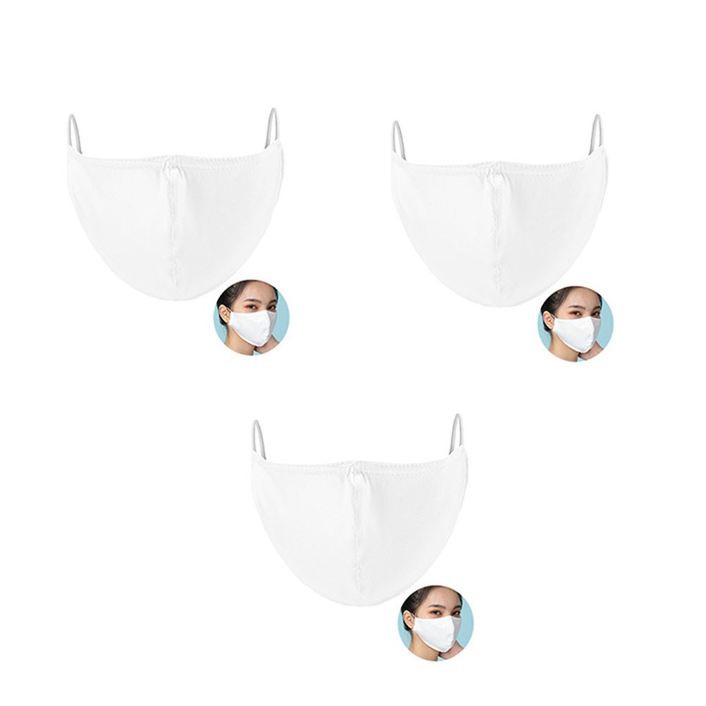 マスク3枚セット シルクタッチ サテン生地 光沢あり 在庫あり 即納  ノーズワイヤ 3D 立体 mask2875 |  | 04