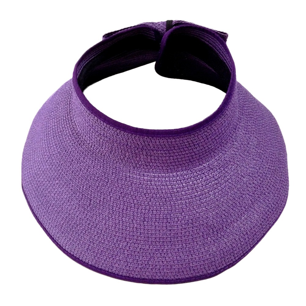 レディース 帽子 サンバイザー日よけ 麦わら帽子 UVカット つば付き 紫外線 携帯可能 折りたたみ 夏必須 mz2145 |  | 03