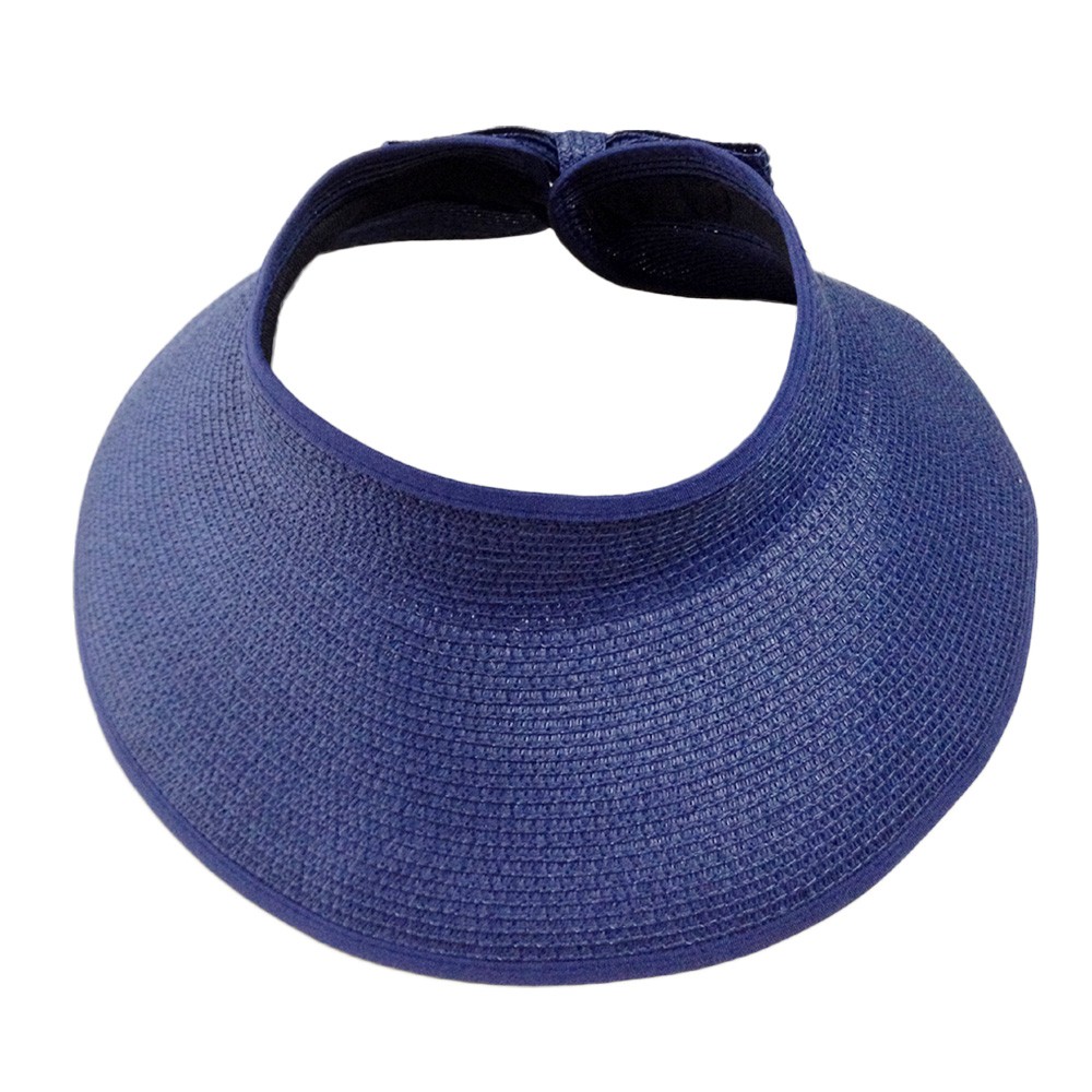 レディース 帽子 サンバイザー日よけ 麦わら帽子 UVカット つば付き 紫外線 携帯可能 折りたたみ 夏必須 mz2145 |  | 04