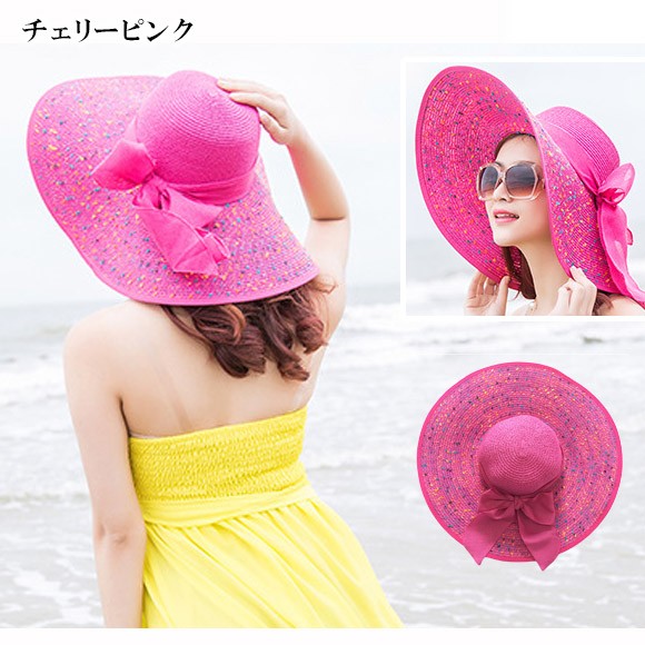24SS【CHANEL】夏に ピンクのリボンが上品でかわいい麦わら帽子 ストロー ハット CHANEL(シャネル) - 海外通販のBUYMA