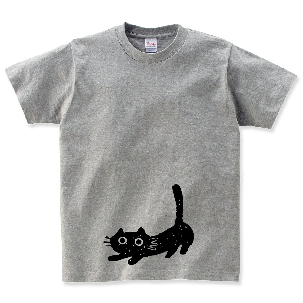 のびー 猫Tシャツ 猫tシャツ ねこTシャツ 猫グッズ ネコ柄 猫柄 服 ねこ柄 シャツ 誕生日プレゼント 彼女 猫好き かわいい おもしろ 可愛い ねこ 猫 メンズ |  | 01