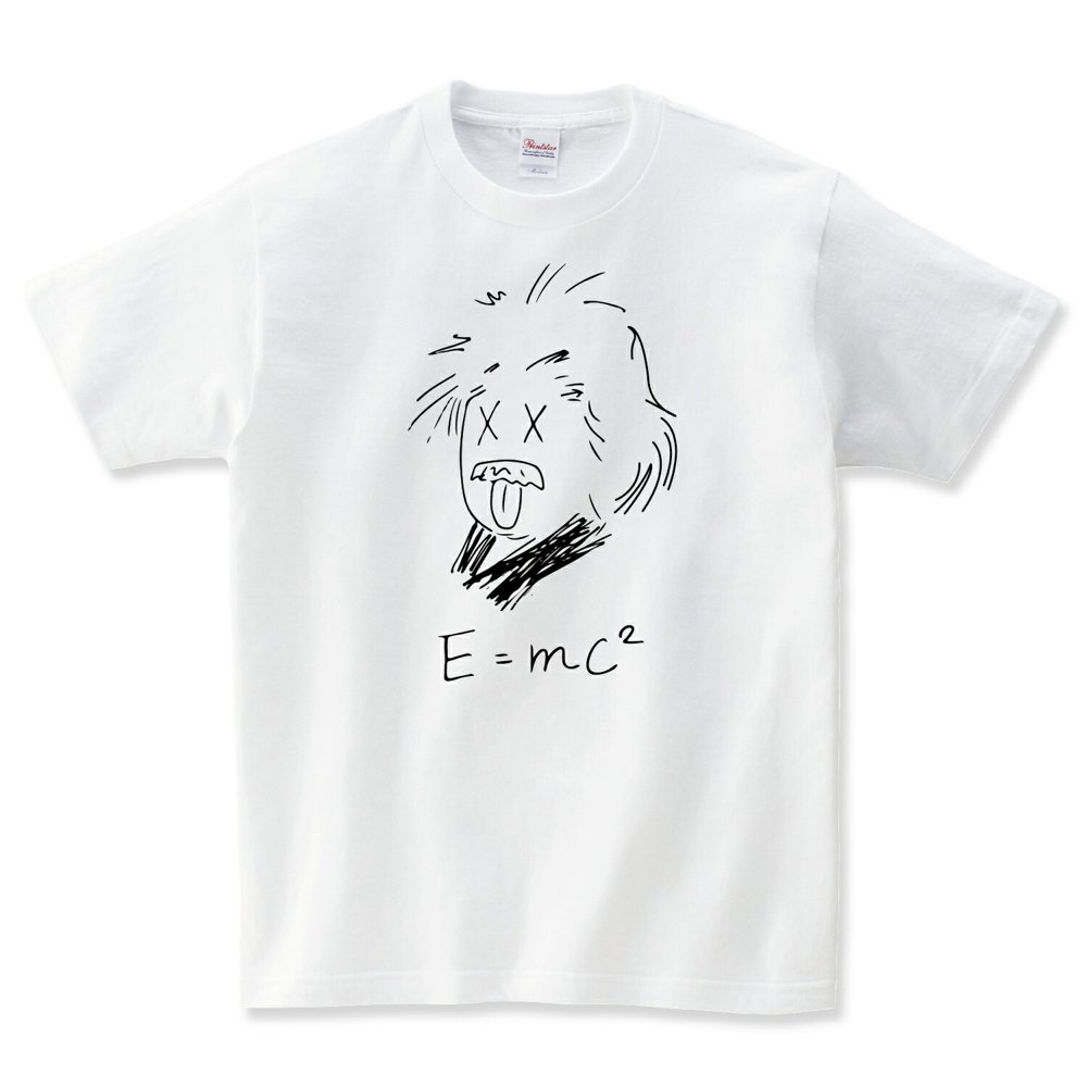 アインシュタイン tシャツ 先生 長袖 ロンT グッズ 数学 雑貨 相対性 