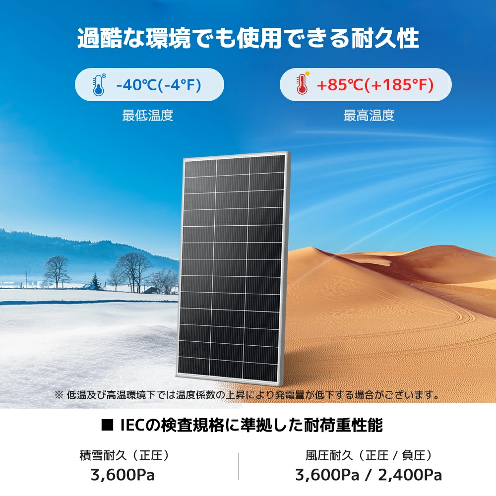 ソーラーパネル 200W 100w*2枚 単結晶 超高効率 Amazon | ECO-WORTHY ソーラーパネル 200W = 100W 2枚 単結晶 23