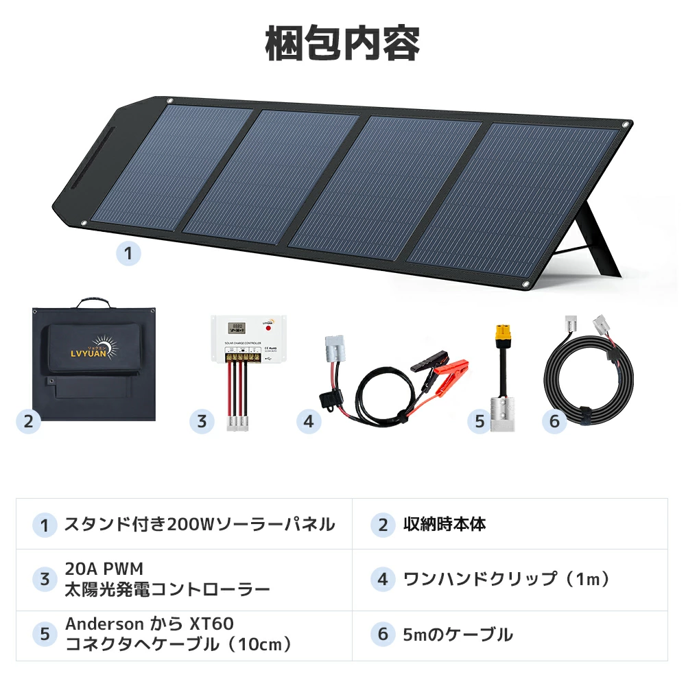 100/150/200W 12V ポータブル折りたたみ式ソーラー充電ソーラー 100/150/200W 12V ポータブル折りたたみ式ソーラー充電ソーラー
