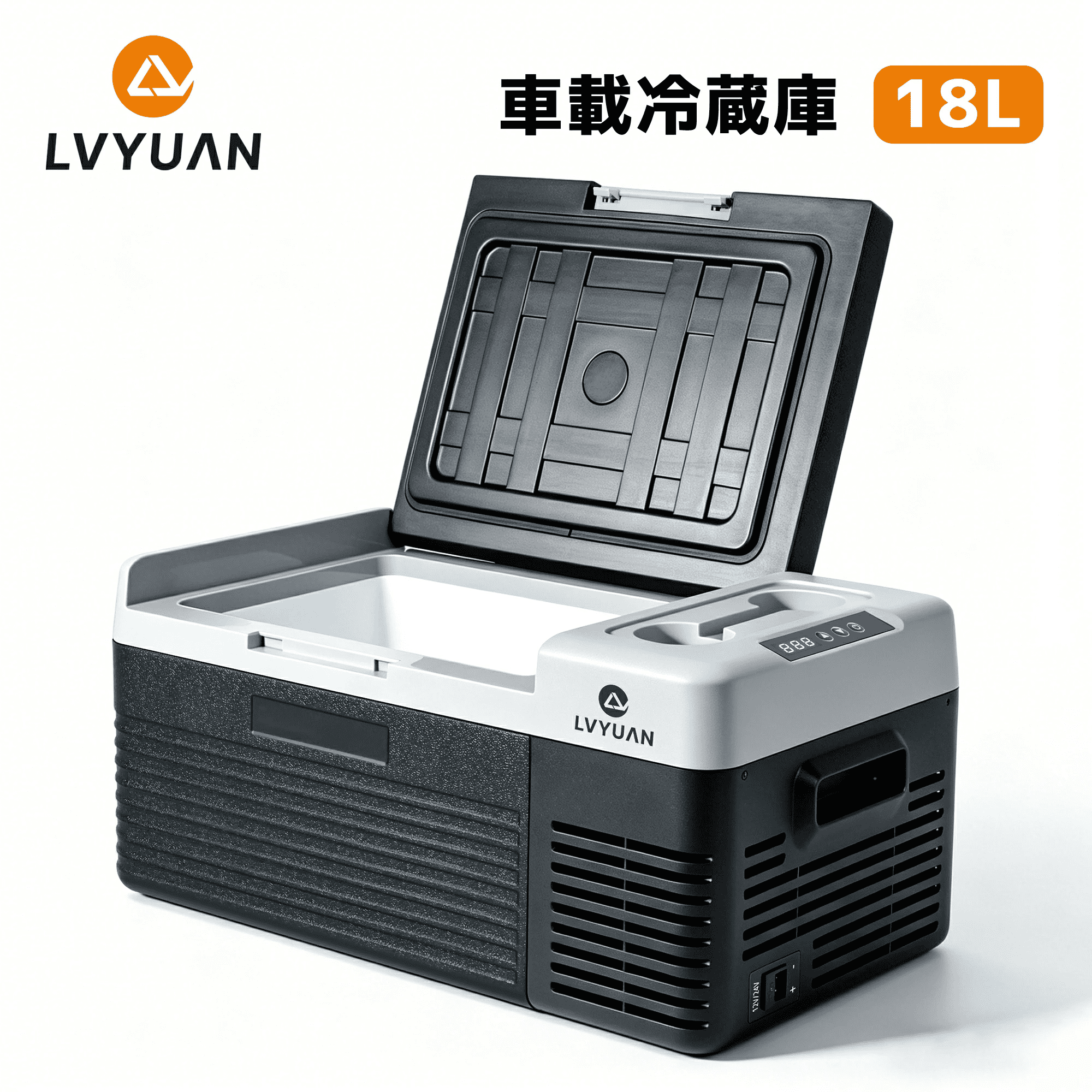 LVYUAN 車載冷蔵冷凍庫 9L /18L 小型 -20℃〜20℃ 車載家庭両用 AC/DC LVYUAN 車載冷蔵冷凍庫 9L /18L 小型 -20℃〜20℃ 車載家庭両用 AC/DC