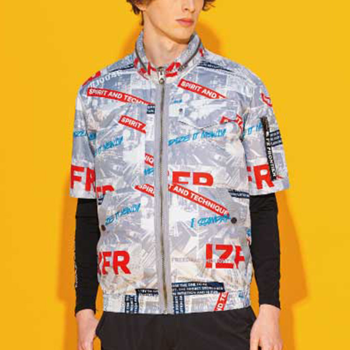 ジャケット ワークウェア  空調作業服 作業着 アイズフロンティア 半袖 ファンなし 空調ベスト 猛暑対策 熱中症対策 送料無料 | I'Z FRONTIER | 01