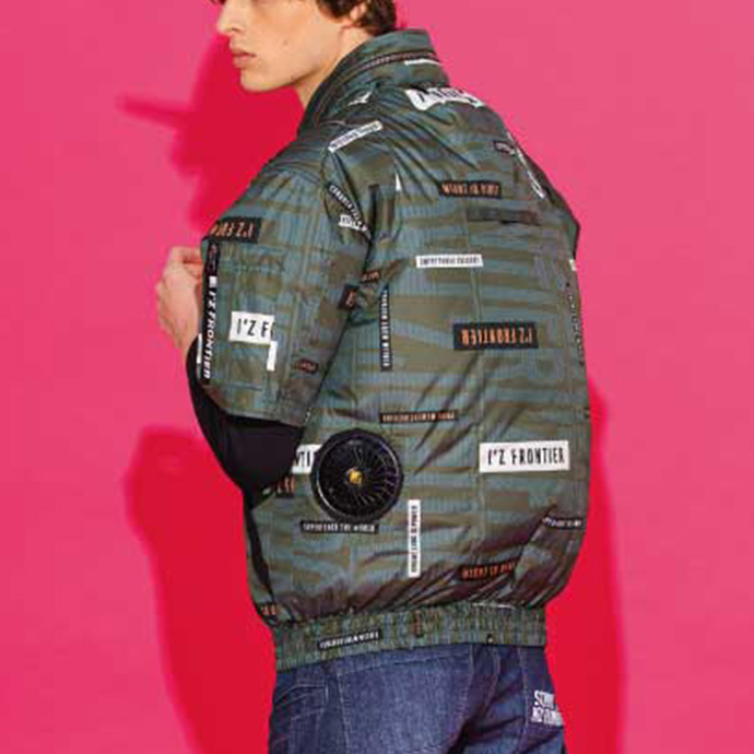 ジャケット ワークウェア  空調作業服 作業着 アイズフロンティア 半袖 ファンなし 空調ベスト 猛暑対策 熱中症対策 送料無料 | I'Z FRONTIER | 03