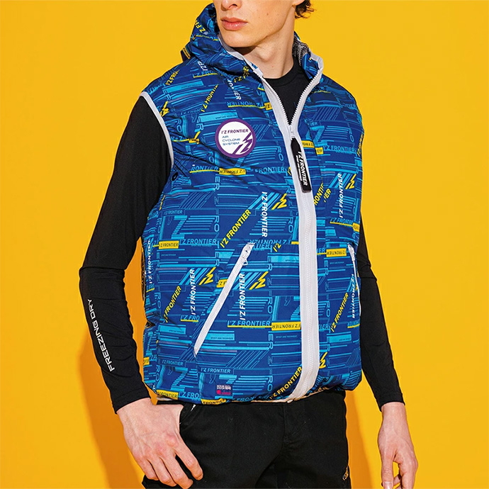 アイズフロンティア フーディーベスト ワークウェア ファンなし 作業着 作業服 ユニセックス 熱中症対策 暑さ対策 空調ウェア 空調作業服 送料無料 | I'Z FRONTIER | 04