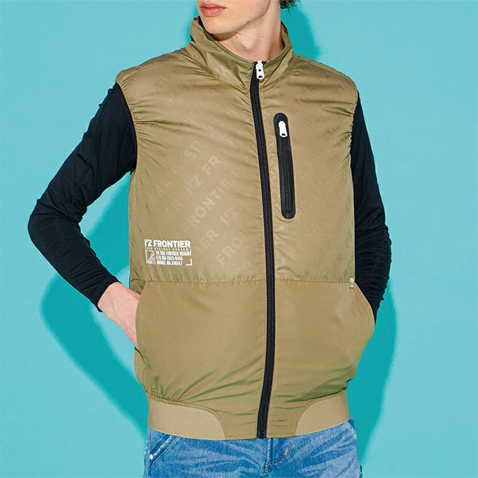 ベスト ワークウェア 作業着 作業服 アイズフロンティア ファンなし クーリングウェア 熱中症対策 空調ウェア 空調作業服 10147 送料無料 | I'Z FRONTIER | 03