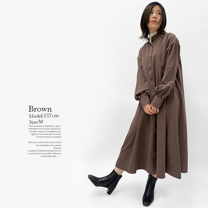 ワンピース ロングワンピース シャツワンピース フレア