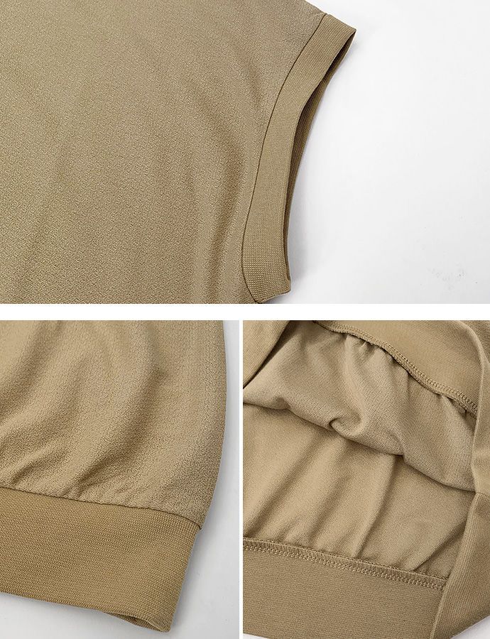 カットソー レディース トップス フレンチスリーブ 梨地 UV ゆったり 大きいサイズ シンプル カジュアル キレイめ 楽ちん 送料無料 |  | 23