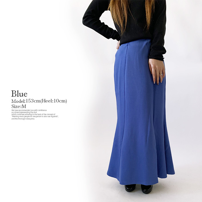 スカート ロングスカート マーメイドスカート ロング丈 レディース ウエストバックゴム ダンボール ウエストゴム 送料無料 |  | 16