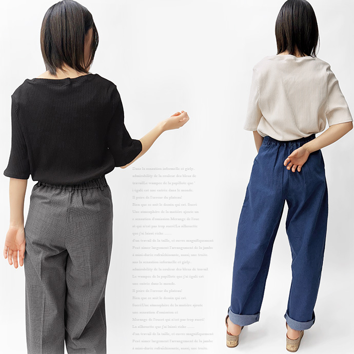 カットソー Tシャツ トップス 半袖 大きいサイズ ビッグサイズ ショート丈 クルーネック リブ 刺繍ロゴ 伸縮性 レディース 送料無料 |  | 12