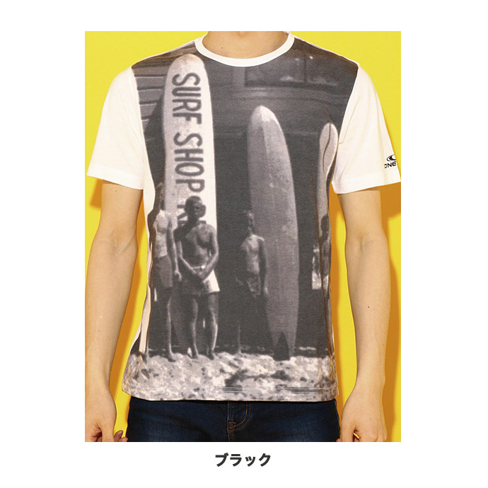 O'NEILL オニール メンズ Tシャツ 半袖 プリントT 紫外線対策 UVカット 速乾 海水浴 アウトドア クルーネック フォトプリント 送料無料 |  | 01