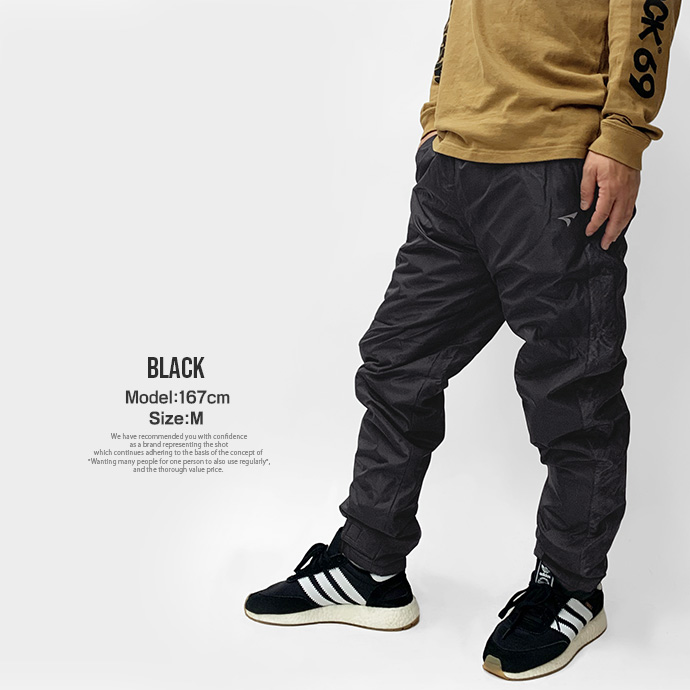 中綿パンツ 防寒パンツ トラックパンツ ゴルフパンツ イージーパンツ