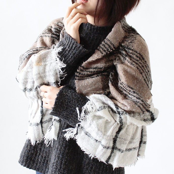ストール 肩掛け マフラー ポンチョ 羽織 レディース あったか