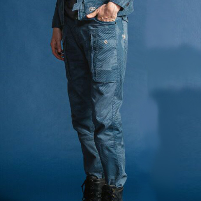 カーゴパンツ ワークウェア 作業服 作業着 アイズフロンティア パンツ ズボン デニム ストレッチ オールシーズン カモフラ 7892p 送料無料 | I'Z FRONTIER | 01