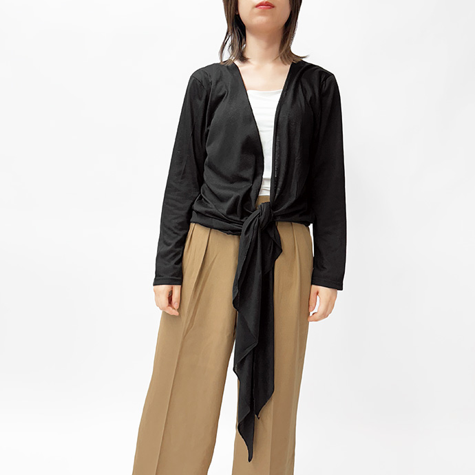 カーディガン ロングカーデ チュニック 2way UVカット UVケア 羽織り 紫外線対策 冷房対策 オフィス 体型カバー 薄手 前結び 長袖 レディース 送料無料 |  | 01