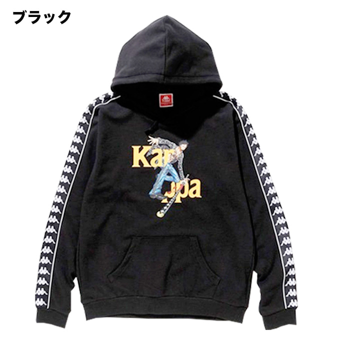 メンズ kappa×ONE PIECE トラファルガー・ロー スウェット プル