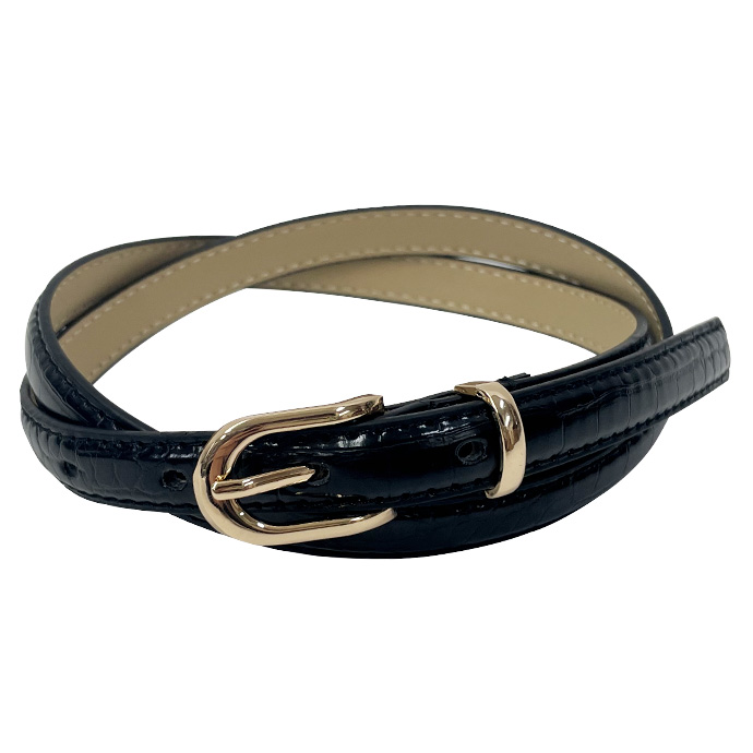 タイムセール ベルト レディース 穴あり バックル レザー 細い 太い アソート 選べる 調整可能 ブラック ホワイト ブラウン ベージュ 送料無料 |  | 01