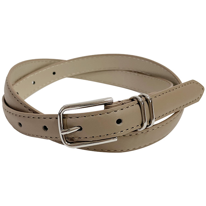 タイムセール ベルト レディース 穴あり バックル レザー 細い 太い アソート 選べる 調整可能 ブラック ホワイト ブラウン ベージュ 送料無料 |  | 08