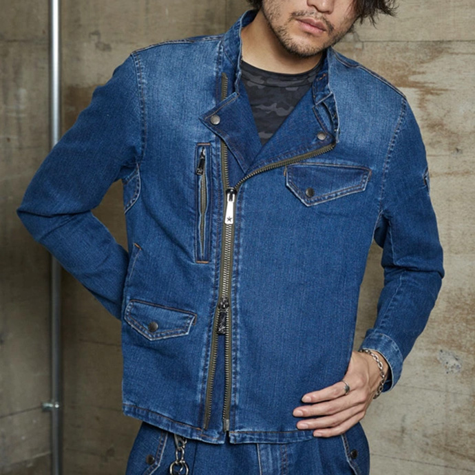 ROCKY デニム ジャケット ライダース パンツ 長袖 ロッキー