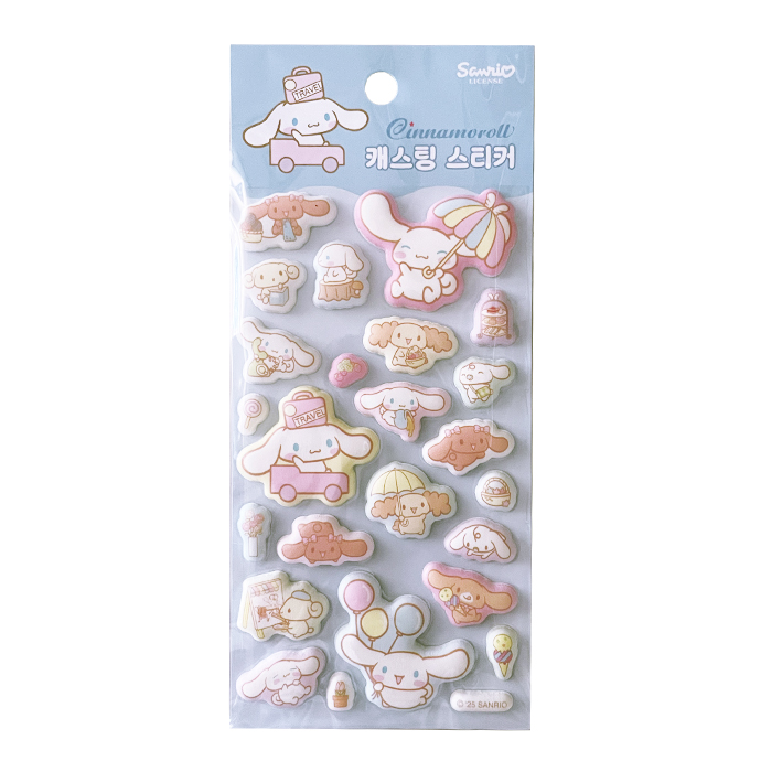 シール ぷくぷく ぷっくり サンリオ マシュマロ ぷにぷに 1枚売り 単品