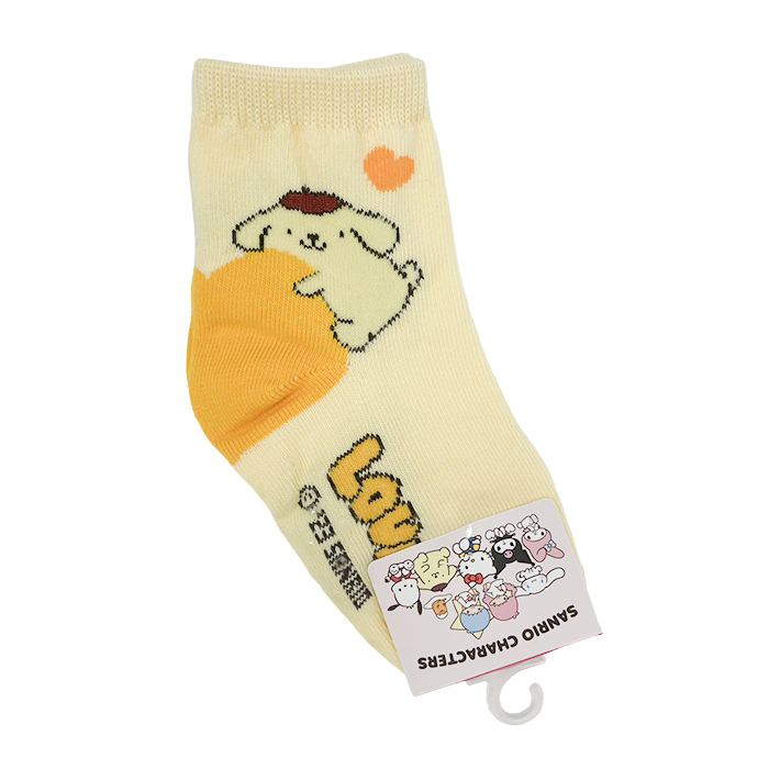 靴下 ソックス 子供用 キッズ サンリオ マイメロ クロミ ハローキティー ポチャッコ ポムポムプリン シナモロール 滑り止め 送料無料 | sanrio | 02
