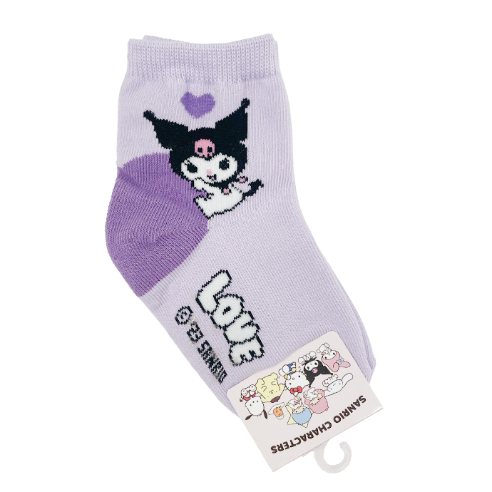 靴下 ソックス 子供用 キッズ サンリオ マイメロ クロミ ハローキティー ポチャッコ ポムポムプリン シナモロール 滑り止め 送料無料 | sanrio | 04