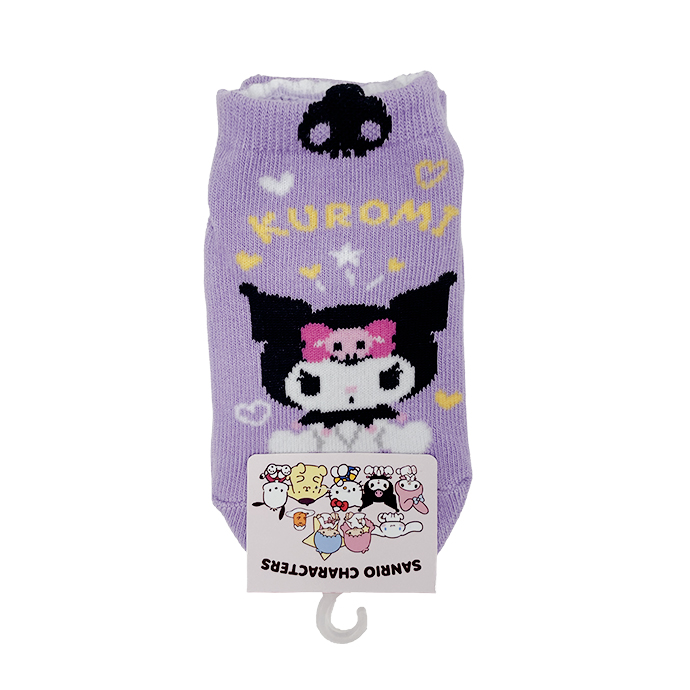 靴下 ソックス 子供用 キッズ サンリオ マイメロ クロミ ハローキティー ポチャッコ ポムポムプリン シナモロール 滑り止め 送料無料 | sanrio | 04