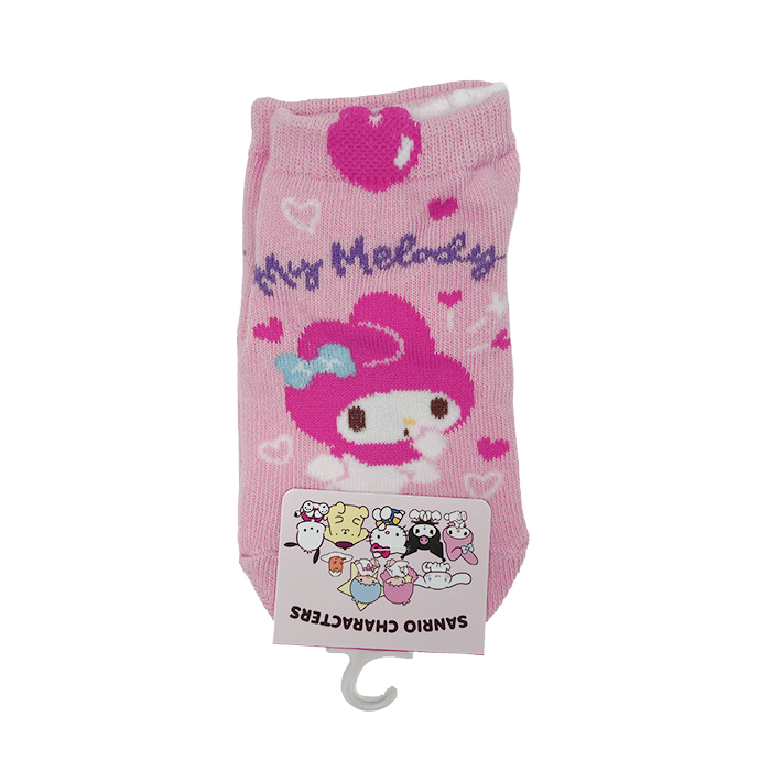 靴下 ソックス 子供用 キッズ サンリオ マイメロ クロミ ハローキティー ポチャッコ ポムポムプリン シナモロール 滑り止め 送料無料 | sanrio | 05