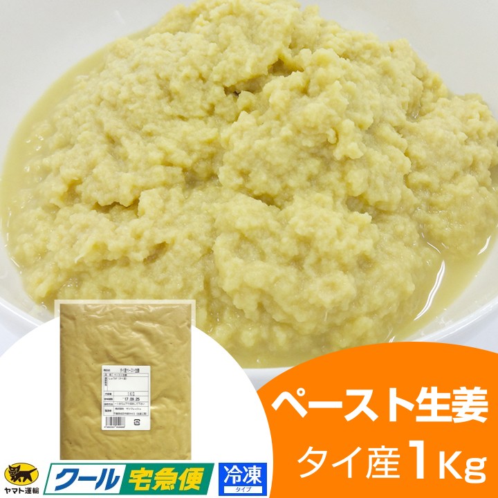 ペースト生姜（冷凍）