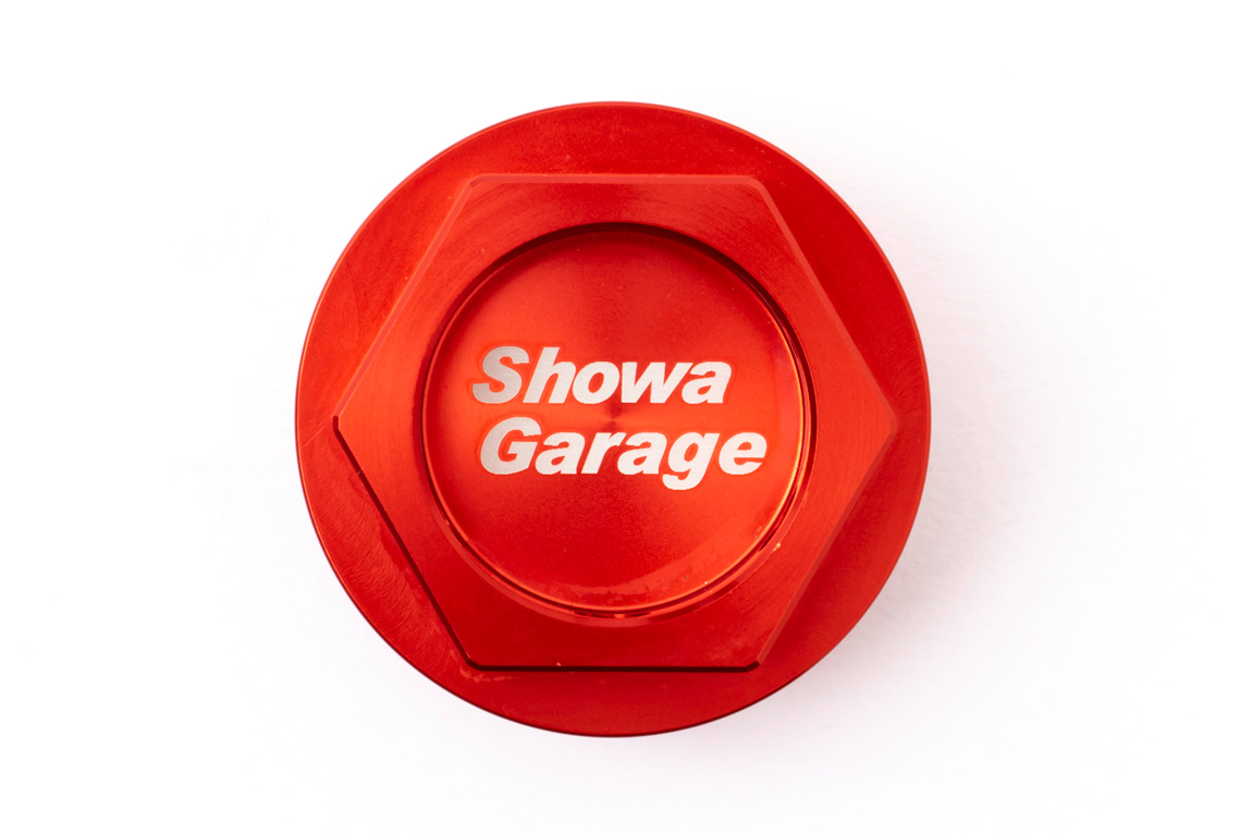 ショウワガレージ SGR オイルフィラーキャップ [Showa Garage]ロゴ