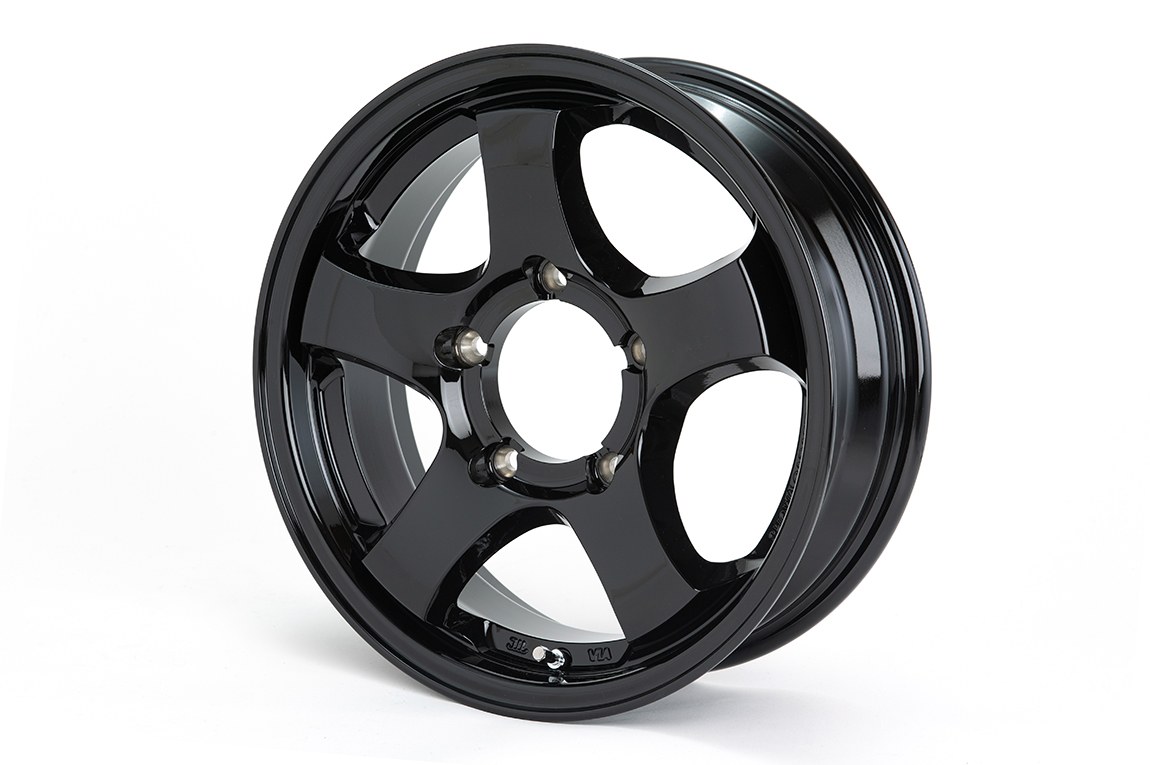 TYPE-M 16×5.5 インセット20 4本 ジムニーJB23、JB64など用 : w00045-4