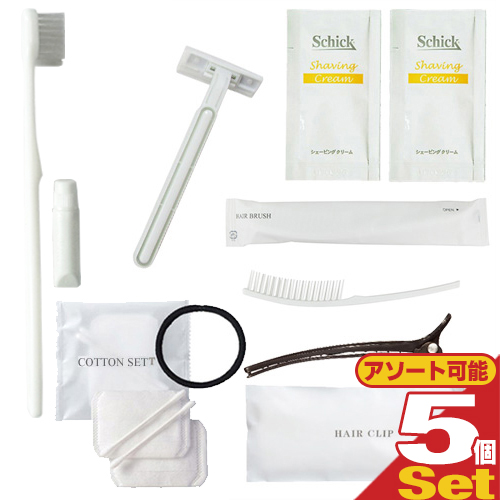 Yahoo! Yahoo!ショッピング(ヤフー ショッピング)ホテルアメニティ トラベルセット お泊りアメニティセットx5個セット（レディース・メンズ選択） 「ネコポス送料無料」「当日出荷」