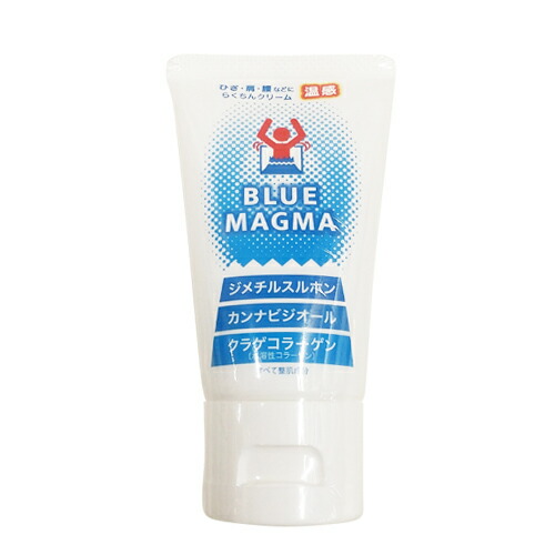 らくちんクリーム 温感 BLUE MAGMA (ブルーマグマ) 40g