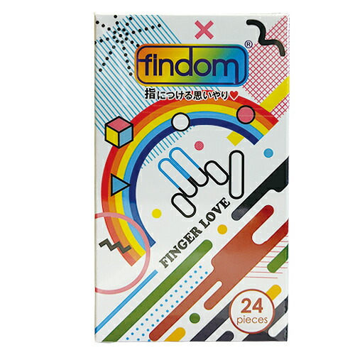 潤滑剤付指サック 指専用 findom(フィン...の詳細画像1