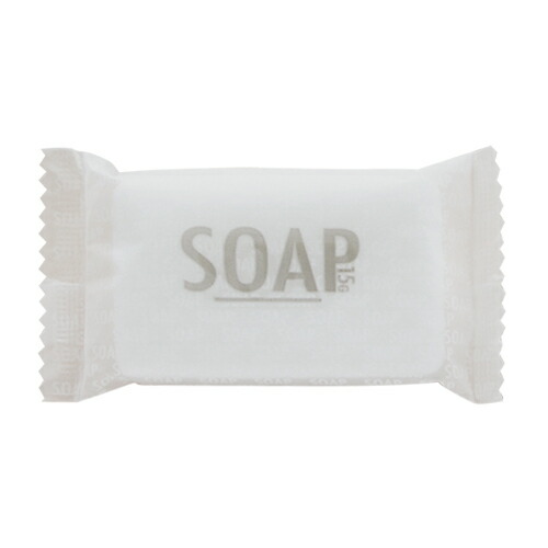ホテルアメニティ 化粧石けん・固形石鹸 個包装 マスターソープ(MASTER SOAP) W・A ピロー包装 (15g) x1000個セット 爆買_1