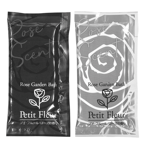 フィード 入浴剤 ホテルアメニティ パウチ 業務用 プチフルール(Rose