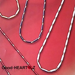 ハーツネックレス・ブレスレット Good-HEARTZ グッドハーツ メタリック