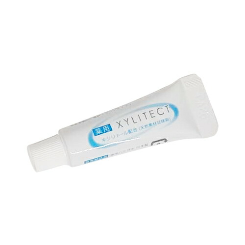 ホテルアメニティ 業務用歯磨き粉(歯みがき粉)(toothpaste) 薬用キシリテクト (XYLITECT)6g x1000個セット (安心の1個ずつの個包装タイプです) 爆買の画像