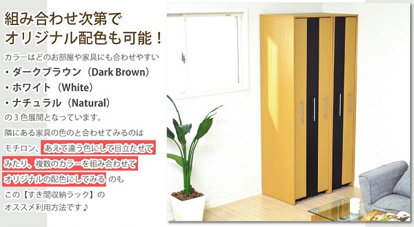 すき間収納ラック【GaP】ラック本体