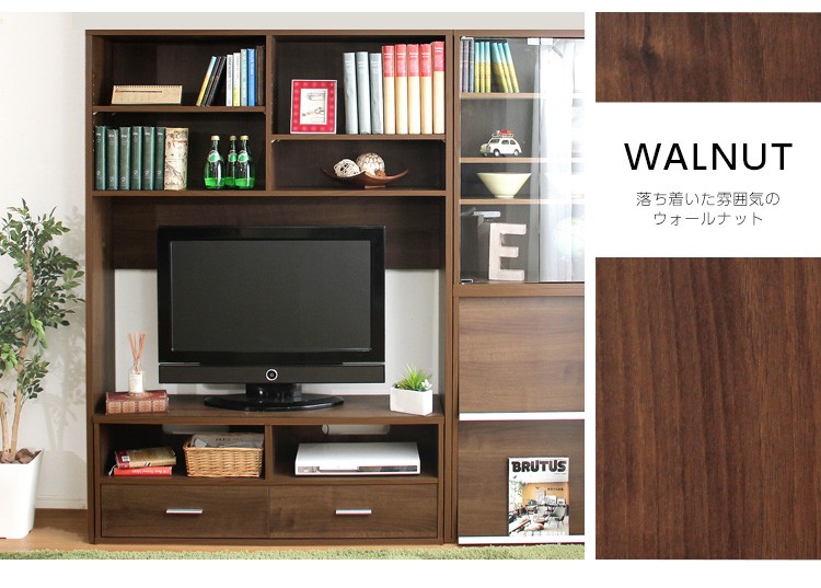 テレビ台用 ハイラック 幅125cm 奥行35cm 高さ177.5cm おしゃれ