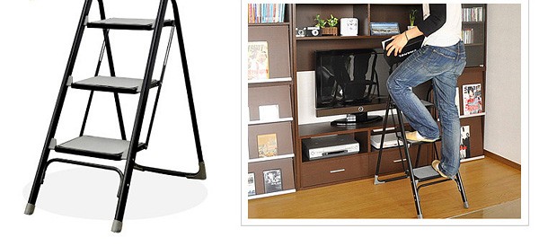 折りたたみ式踏み台【イーステップ】3段タイプ