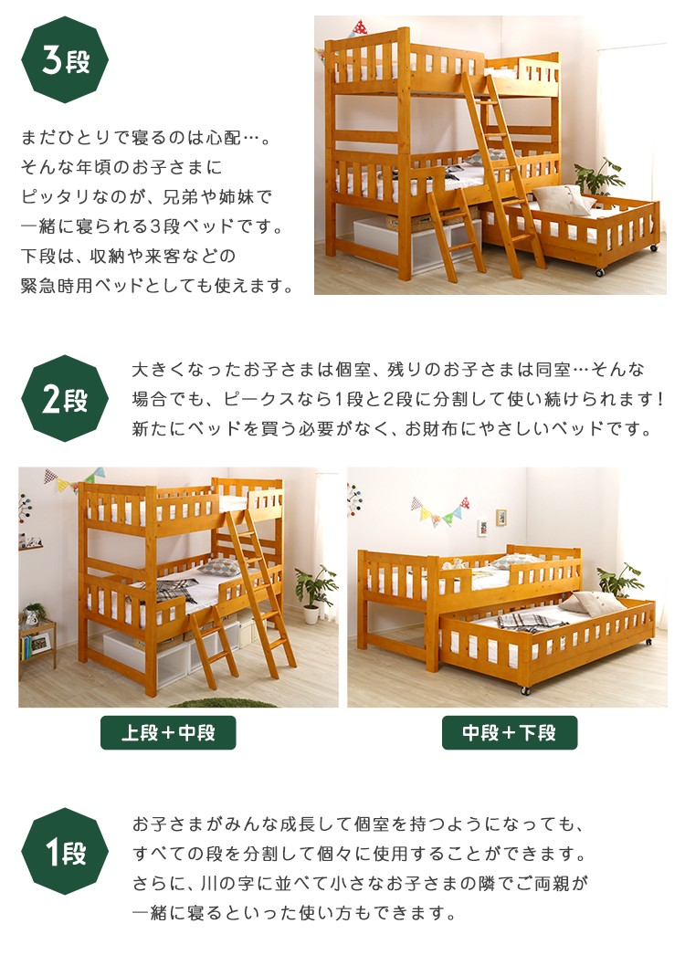 三段ベッド