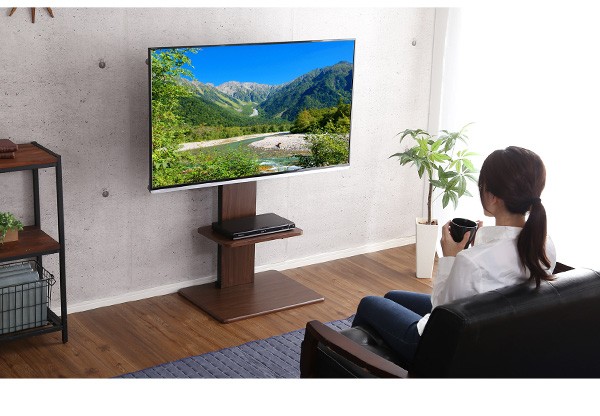 テレビスタンド 専用棚 幅45 奥行30 cm 壁寄せ テレビ台 ロー