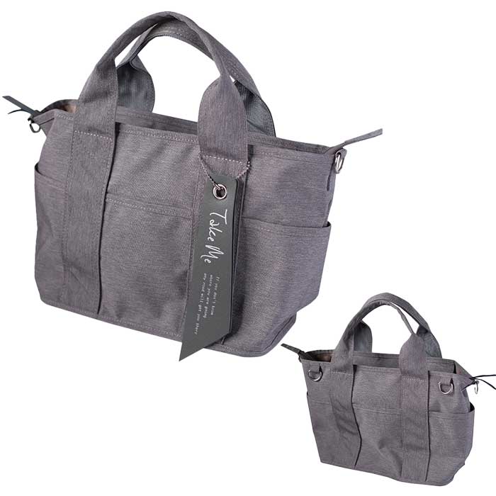 トートバッグ Take Me 9pocket Totebag完成品 | 多機能 トートバッグ ショルダー 2way マザーズバッグ ママバッグ カバン 通学 通勤 レディース 9ポケット｜shugale1｜05