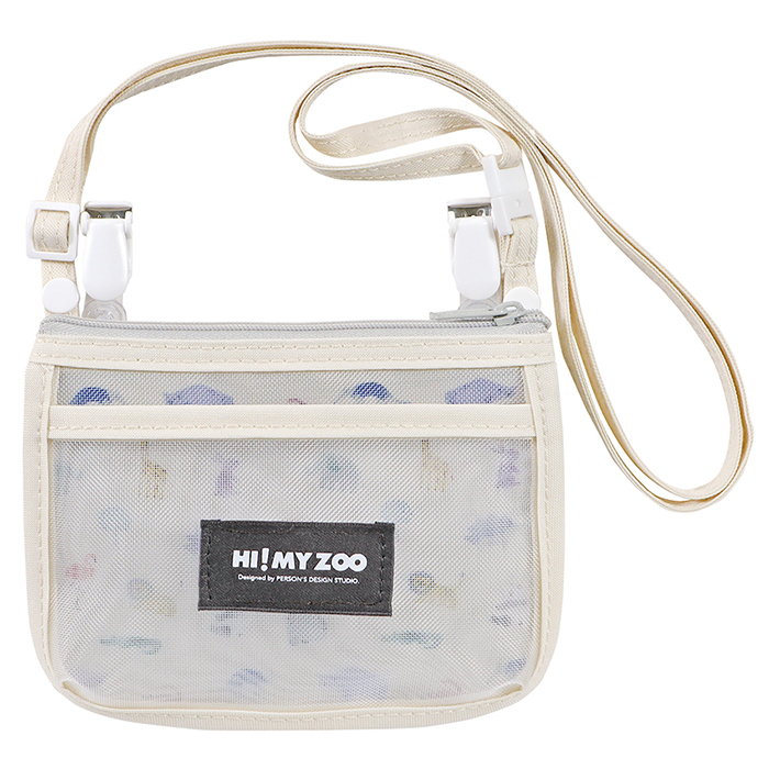 ショルダーポシェット クツワ エアポシェ HI！MY ZOO【完成品】| 移動ポケット 移動