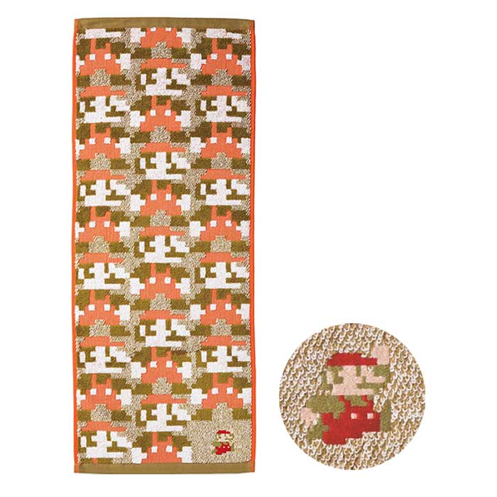 任天堂（Nintendo） ロングフェイスタオル パターン 完成品 | メール便