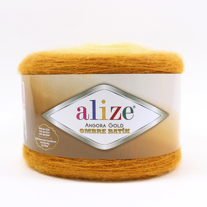 alize Angora Gold Ombre Batik（アリゼ アンゴラゴールド オンブレ バティック）｜毛糸 あみもの ニット 手編み 編み物  輸入毛糸 段染め : 0089611 : 手芸材料の通販シュゲールYahoo!店 - 通販 - Yahoo!ショッピング